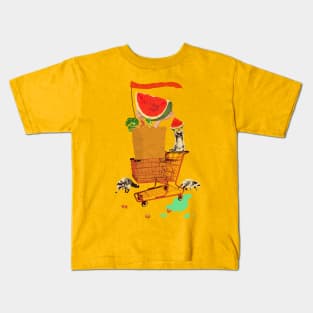 GROCERY SHOPPING Kids T-Shirt